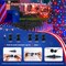 MYGOTO Red White and Blue String Lights,33FT 100LED 4th of July Patriotic Fairy Lights Outdoor Waterproof,8 Modes Memory UL Plug Independence Day Light for Home Party Holiday Tree Xmas Decoration